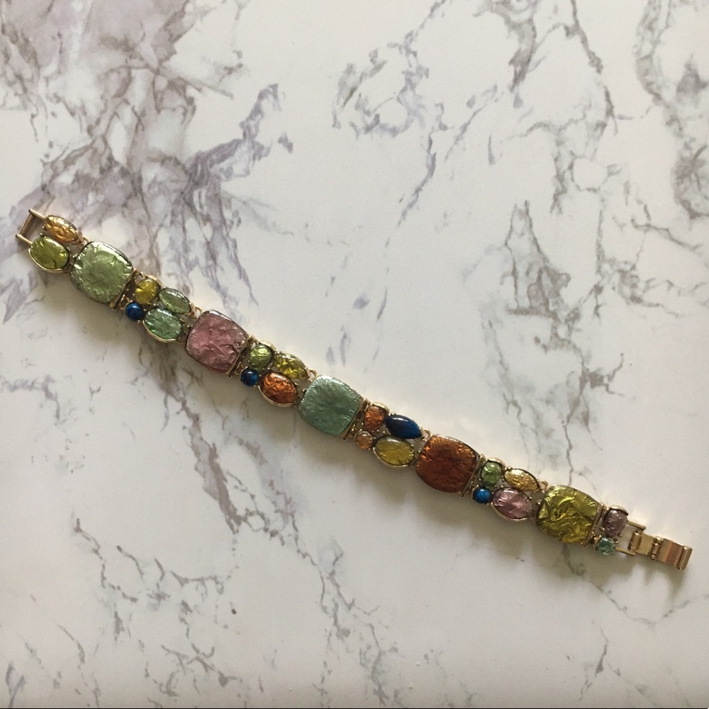 Colored Gold Bracelet